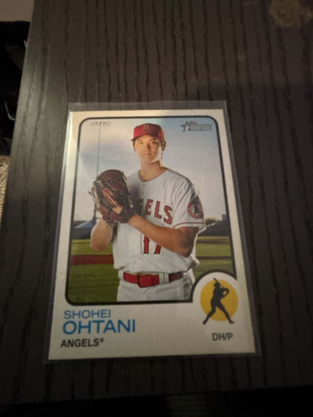 2023 Topps Heritage Shohei Ohtani Los Angeles Angels Baseball Card